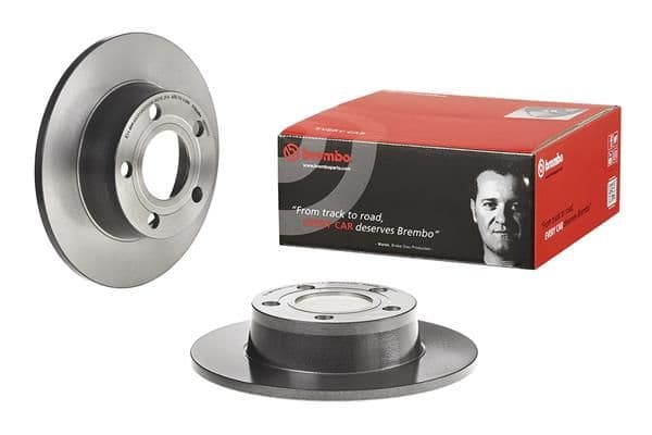 Brake disc Achter Links/Rechts past: AUDI A6 C5 1.8-3.7 02.97-01.05