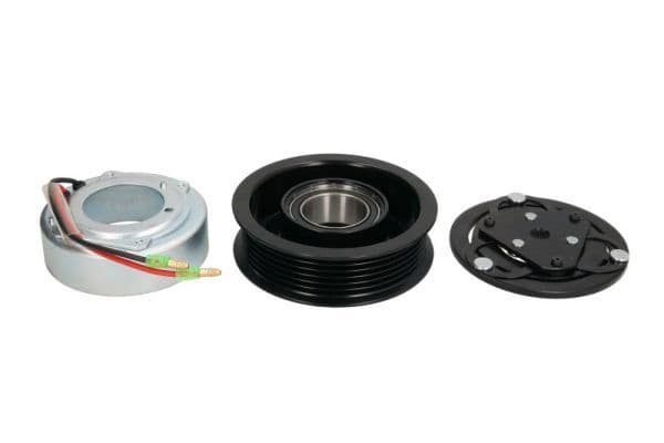 Airco compressor koppeling compleet (MITSUBISHI  Typ QS90  Śred. koła pas. 95mm QS90 12V 6PK 95mm) past: CITROEN C-CROSSER, C-CROSSER ENTERPRISE, C4 AIRCROSS  MITSUBISHI ASX 1.0-2.4ALK 11.06-