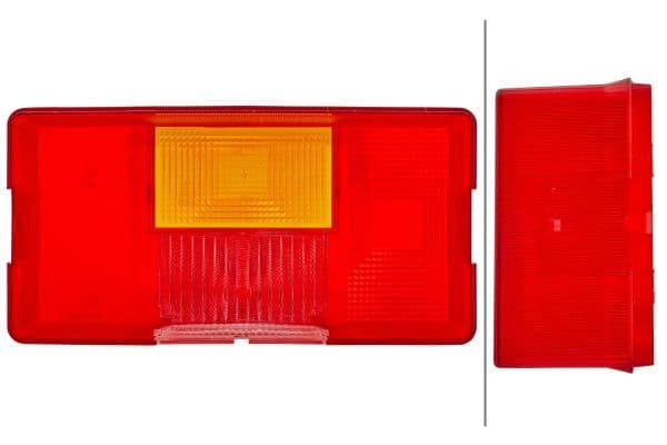 Lampenkap, achter Links oranje/red, MULTICAR 1,9, 2,2, 2,5