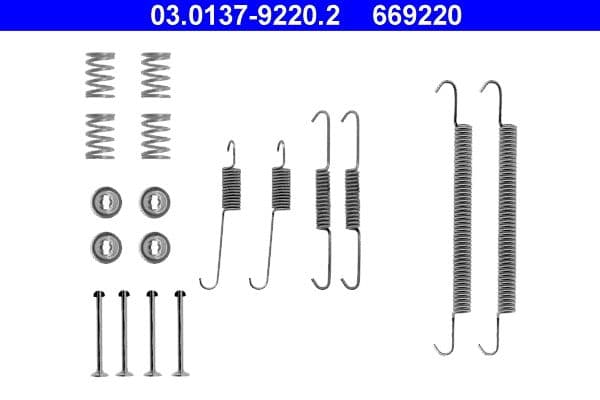 Accessory Kit, brake shoes