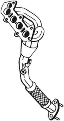 Manifold, exhaust system