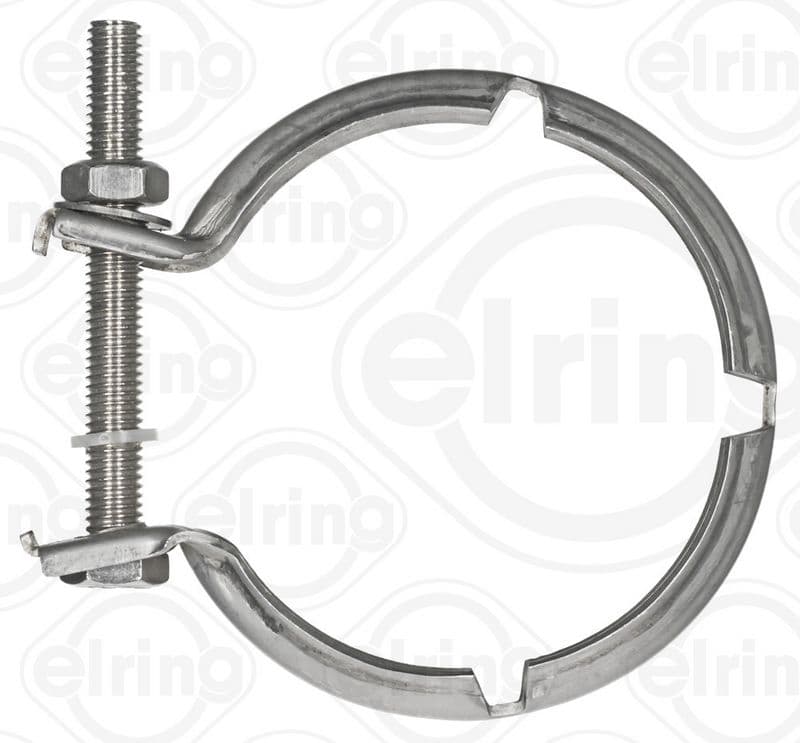 Uitlaatsysteem sluiting (66mm) past: ALFA ROMEO GIULIETTA  FIAT 500L, 500X, DOBLO, DOBLO CARGO, TIPO  JEEP RENEGADE 1.6D/2.0D 01.10-