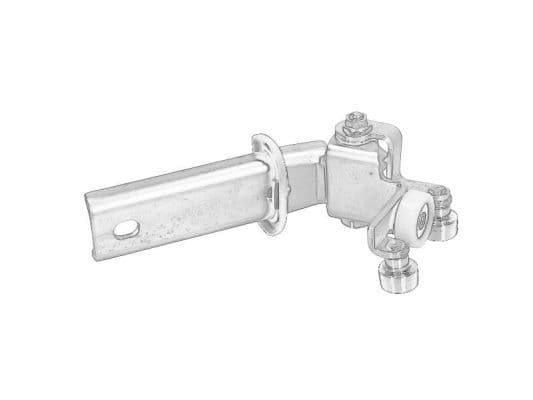 Door element, rolgeleider midden Rechts past: IVECO DAILY IV, DAILY V, DAILY VI 05.06-