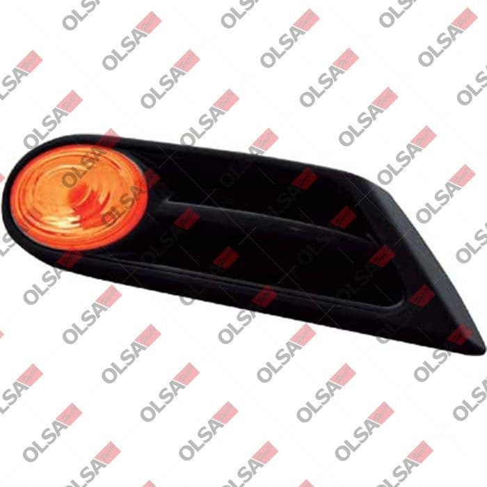 Controlelampje, zijkant Rechts (oranje) past: MINI ONE / COOPER R56, R57, R58, R59, ONE / COOPER R56, R57, R58, R59 LCI 10.06-11.13