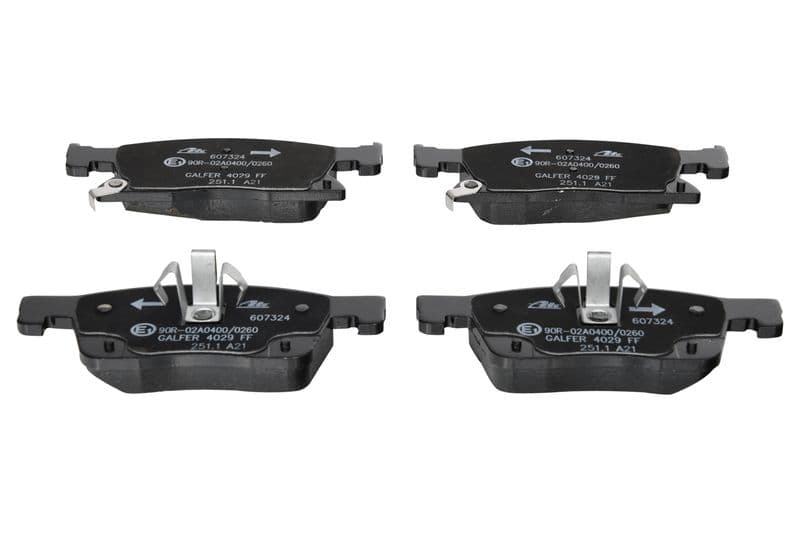Remblokken set Voor , past: OPEL ASTRA K 1.0-1.6D 06.15-12.21