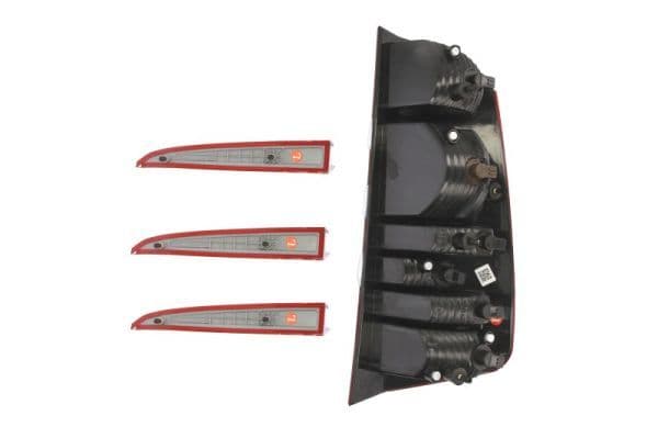 Achterlicht Links (anti-fog licht, met een decoratieve versiering) past: MERCEDES TRAVEGO (O 580) 08.98-