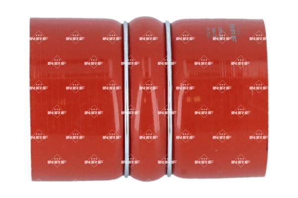 Intercooler slang (100mm/100mmx142mm, red) past: SCANIA 3, 3 BUS, 4 BUS, CITYWIDE, INTERLINK, IRIZAR I4, IRIZAR PB, K I, N BUS, OMNICITY, OMNIEXPRESS, OMNILINK, TOURING DC07.101-OC09.101 05.87-