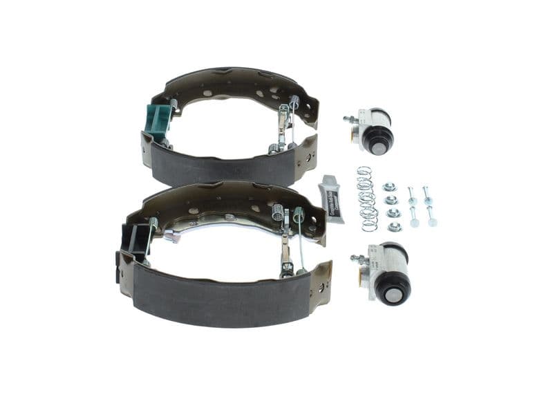 Remtrommelset (schoen, cilinder, veren) past: CITROEN AMI, C3 III, C3 ORIGIN III, C4 CACTUS, C-ELYSEE  FIAT TOPOLINO  OPEL CORSA F  PEUGEOT 208, 208 I, 208 II, 301 1.0-Electric 03.12-
