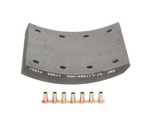 Brake shoe lining Achter/Voor (325x150. basis) past: MAN G, G90, L2000 10.79-