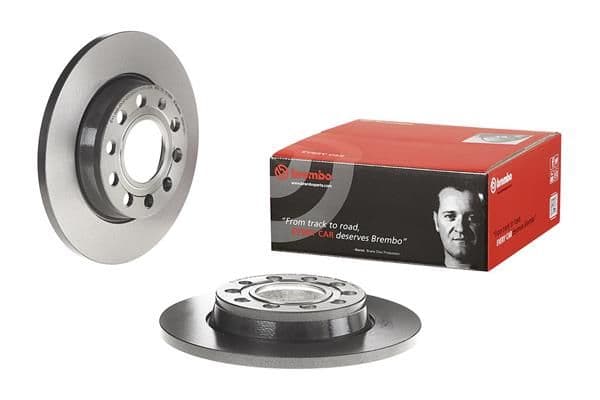Brake disc Achter Links/Rechts past: AUDI A4 B6, A4 B7, A4 B8  SEAT EXEO, EXEO ST  VW PASSAT B5.5 1.6-3.0D 10.00-12.15