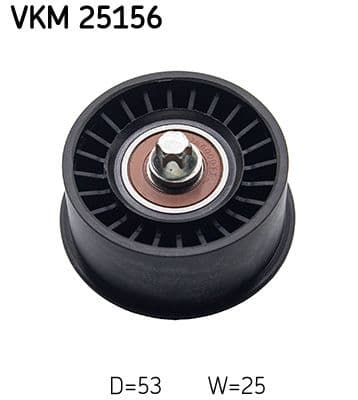 Deflection/Guide Pulley, timing belt