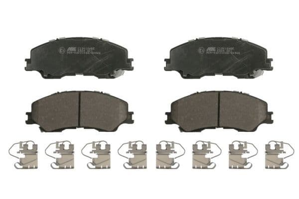 Remblokken set Voor , past: ISUZU D-MAX III 1.9D/3.0D 11.19-