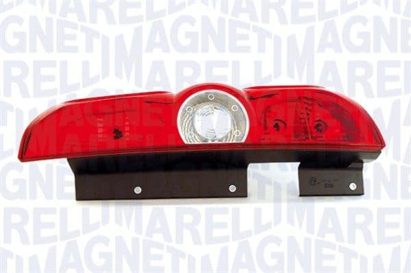 Achterlicht Links (kleur indicator wit, kleur van het glas red) past: FIAT DOBLO II  OPEL COMBO D 2D 02.10-06.18