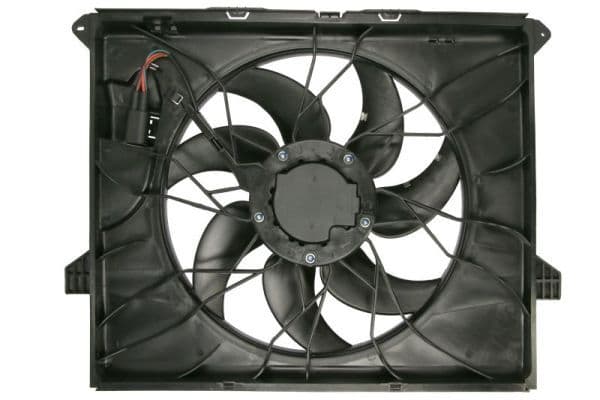 Radiatorventilator (met huisvesting) past: MERCEDES M (W164), R (W251, V251) 3.0-5.5 02.05-12.14