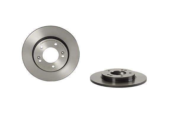 Brake disc Achter Links/Rechts past: HYUNDAI I30  KIA CEED, PROCEED, XCEED 1.0-1.6DH 11.16-