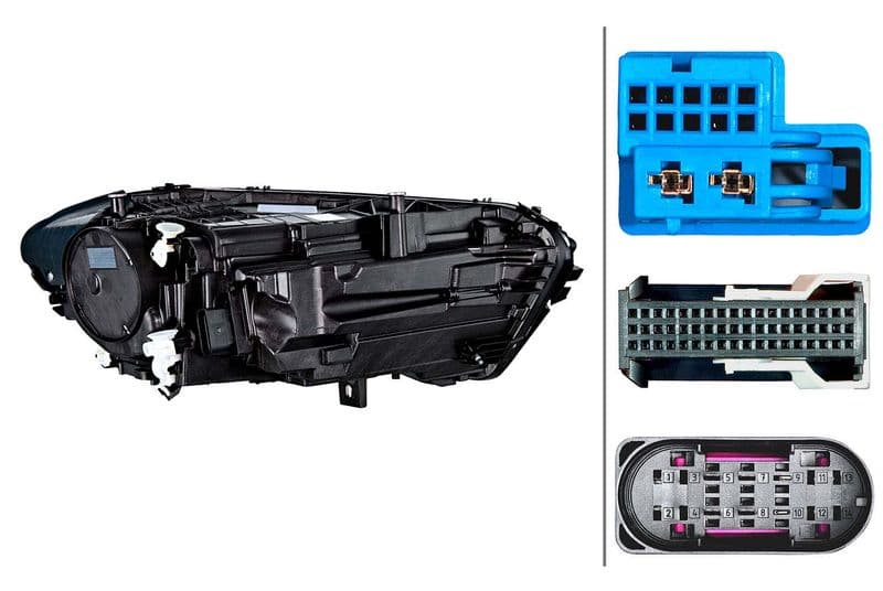 Koplamp Links (LED) past: MERCEDES A-KLASA W177 10.22-