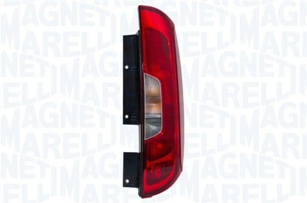 Achterlicht Rechts (P21/5W/P21W/W16W, kleur indicator oranje, kleur van het glas red, anti-fog licht, achteruitrijlicht) past: FIAT DOBLO II 2D 02.10-12.22