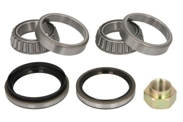 Wiellager kit Voor Links/Rechts (38x63x17) past: KIA PRIDE, RIO I  MAZDA 121 I, 121 II, 323 II, 323 III, B-SERIE 1.1-2.6 08.85-02.05