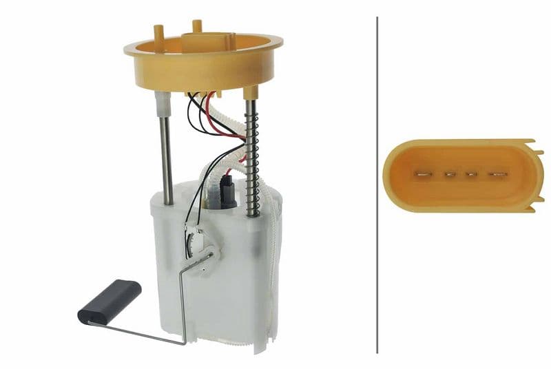 Elektrische brandstofpomp (module) past: FORD FOCUS II  SEAT ALHAMBRA, AROSA  SKODA OCTAVIA II  VW GOLF IV, GOLF V, LUPO I, PASSAT B5, PASSAT B5.5, PASSAT B6, SHARAN 1.4D-2.0D 09.95-07.11