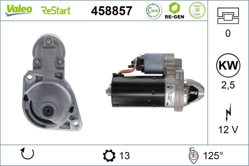 Starter (12V, 2,5kW, gereviseerd) past: MERCEDES C (A205), C (C204), C (C205), C T-MODEL (S204), C T-MODEL (S205), C (W204), C (W205), CLS (C218), CLS SHOOTING BRAKE (X218) 2.1D/2.2D/2.2DH 06.06-