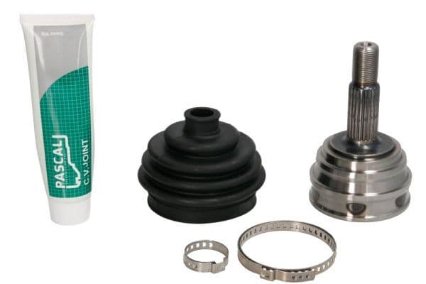 CV-gewricht buitenste Links/Rechts (22z/30z/51mm) past: AUDI 80 B2, 80 B3, COUPE B2  SEAT IBIZA II  VW CADDY II, GOLF II, GOLF III, JETTA II, PASSAT B2, SANTANA 1.3-2.2 08.78-01.04