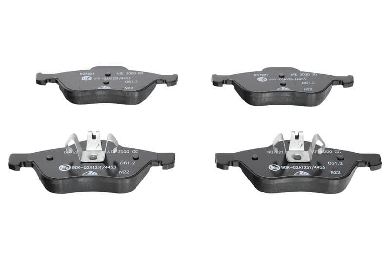 Remblokken set Voor , past: RENAULT CLIO III, MEGANE II, SCENIC II 1.4-2.0D 09.02-