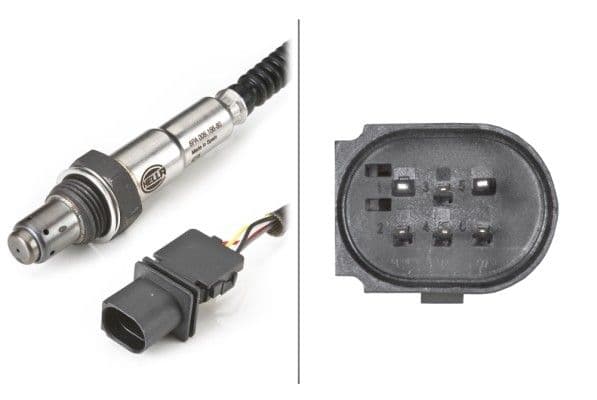 Lambda sonde (aantal draden 6, 400mm) past: DS DS 5  IVECO DAILY IV, MASSIF  MERCEDES A (W169), A (W176), B SPORTS TOURER (W245), B SPORTS TOURER (W246, W242), C (C204), C (W203) 0.8D-6.2 07.01-
