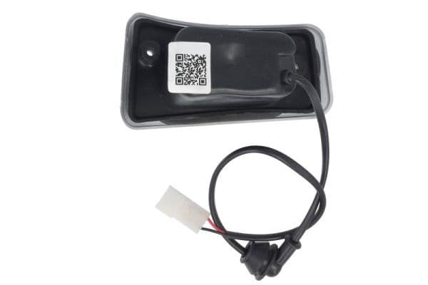 Markeringslichten Links, wit, met reliëf, 24V (in zonneklep  zilveren frame) past: IVECO EUROCARGO I-III, EUROTECH MH, EUROTECH MP, EUROTECH MT 01.91-