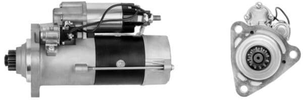 Starter (24V, 7,5kW, (en) new with a deposit) past: MERCEDES ACTROS, ACTROS MP2 / MP3, ACTROS MP4 / MP5, ANTOS, AROCS, AXOR, AXOR 2, CAPACITY, CITARO (O 530) 471.943-OM942.911 04.96-