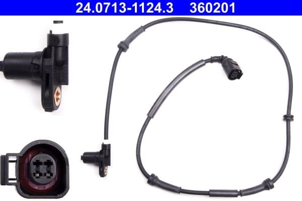 Sensor, wheel speed