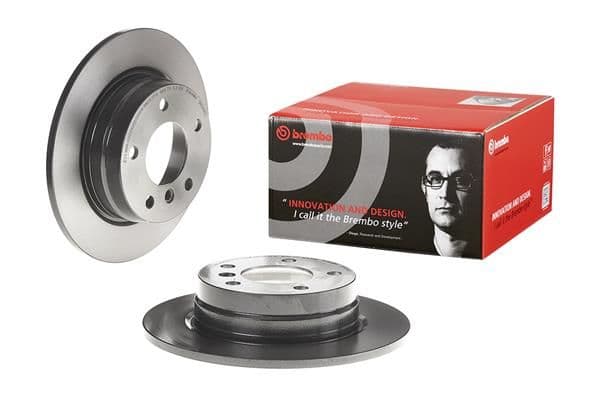 Brake disc Achter Links/Rechts past: BMW 3 (E36), 3 (E46) 1.6-2.8 09.90-07.06