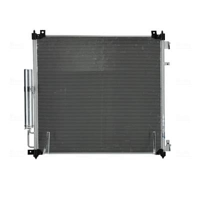 A/C condensator (met droger, (EN) additional fitting elements) past: LAND ROVER DEFENDER, DISCOVERY V, RANGE ROVER IV, RANGE ROVER SPORT II 3.0-5.0 08.12-