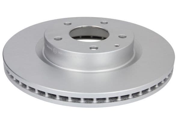 Brake disc Voor Links/Rechts (gecoat) past: MAZDA 3, CX-3 1.5D-2.2D 07.13-