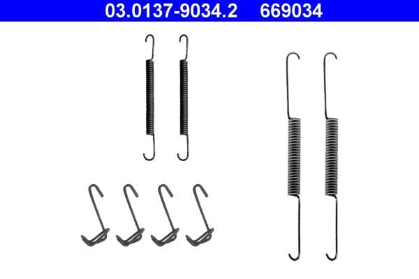 Accessory Kit, brake shoes