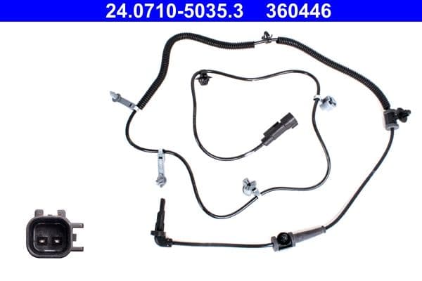 ABS-sensor Achter Rechts past: CHEVROLET MALIBU  OPEL INSIGNIA A, INSIGNIA A COUNTRY 1.4-2.4 07.08-