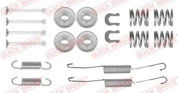 Accessory Kit, brake shoes