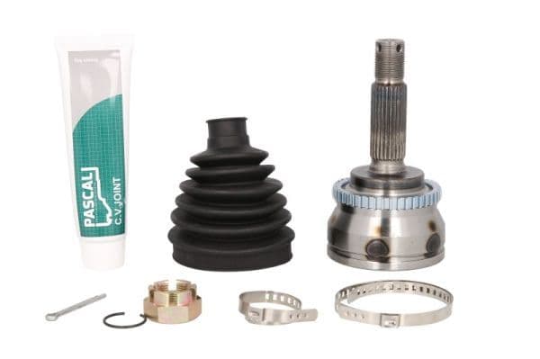 CV-gewricht buitenste Links/Rechts (25z/24z  ABS:43) past: MITSUBISHI GALANT VIII 2.0-2.5 09.96-10.04