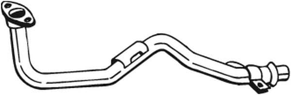 Uitlaatpijp Voor past: TOYOTA COROLLA 1.3/1.4 08.95-02.00