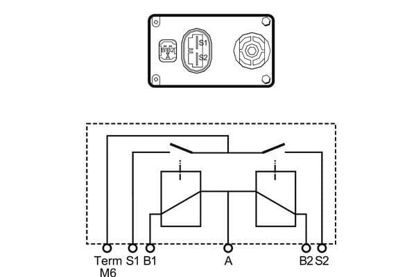 Relay, glow plug system