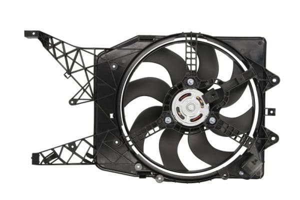 Radiatorventilator (met controller) past: OPEL CORSA D 1.3D-1.7D 07.06-08.14