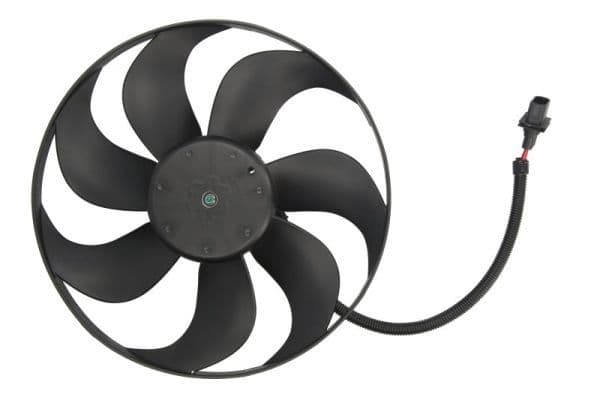 Radiatorventilator past: AUDI A3, TT  SEAT CORDOBA, IBIZA III, LEON, TOLEDO II  SKODA FABIA I, FABIA I PRAKTIK, FABIA II, OCTAVIA I, ROOMSTER, ROOMSTER PRAKTIK  VW BORA 1.0-2.0CNG 09.96-05.15