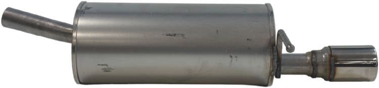 Uitlaatsysteem achterste geluiddemper (met eindpijpzeef) past: DACIA DUSTER  RENAULT DUSTER 1.6/1.6ALK/1.6LPG 04.10-
