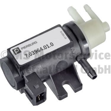 Pressure converter, turbocharger