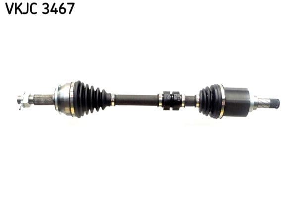 As van de aandrijfas Voor Links 64/698mm past: RENAULT KADJAR 1.2/1.5D 06.15-