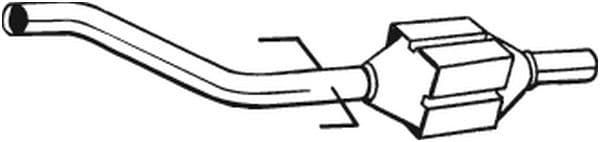 Katalysator EURO 3 past: MERCEDES SPRINTER 2-T (B901, B902), SPRINTER 3-T (B903), SPRINTER 4-T (B904) 2.1D/2.7D 04.00-05.06