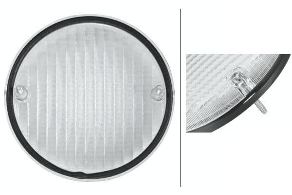 Achteruitrijlicht elementen, Lampenkap (diam. 140mm)