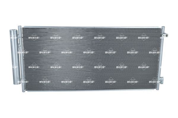 A/C condensator (met droger) past: TOYOTA AURIS 1.2 03.15-12.18