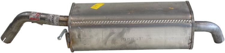 Uitlaatsysteem achterste geluiddemper past: FORD FIESTA VI 1.25/1.4LPG 06.08-04.17