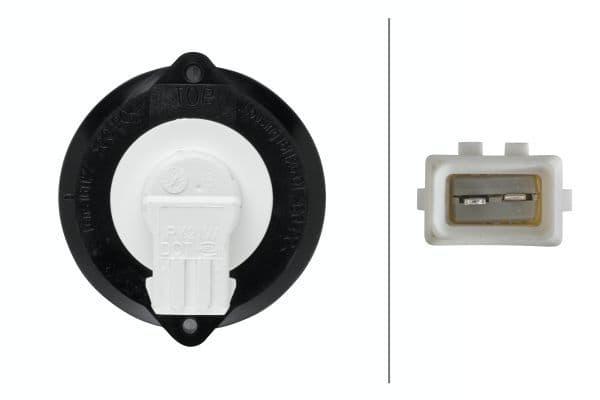 Knipperlicht voor (kleur van het glas: transparant, PY21W) past: FENDT 500, 700 10.11-