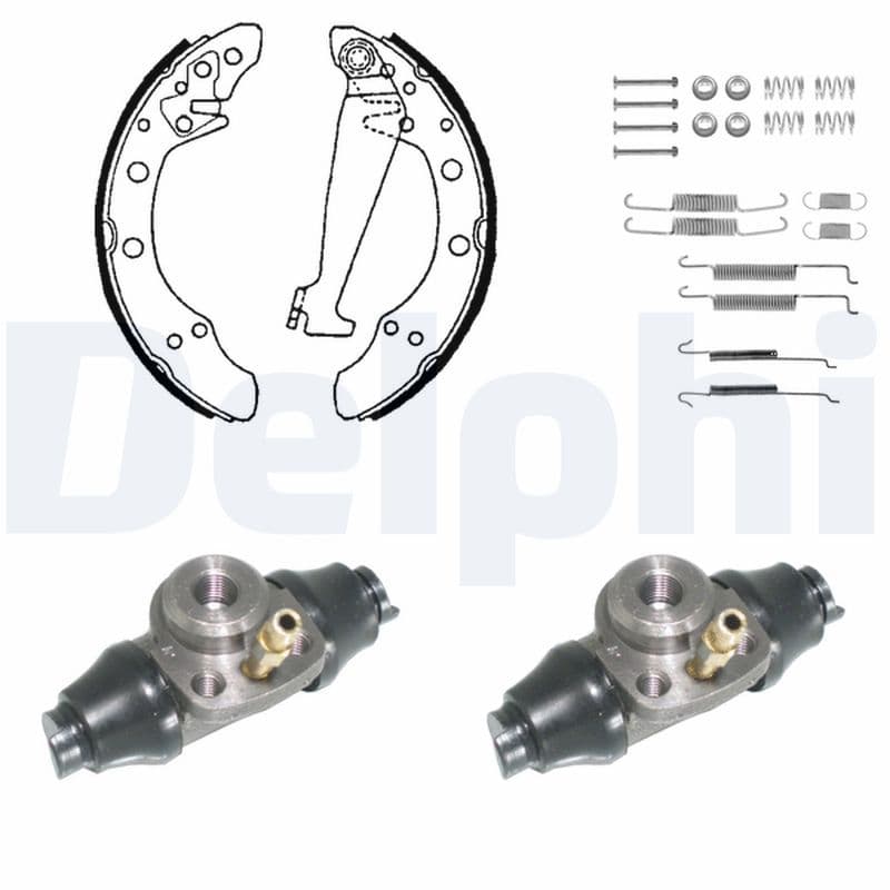 Brake shoe set